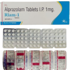Xanax RLAM 1 1mg Tablets (Alprazolam)