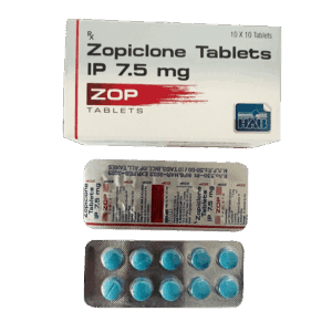 Zopiclone Tablets blue