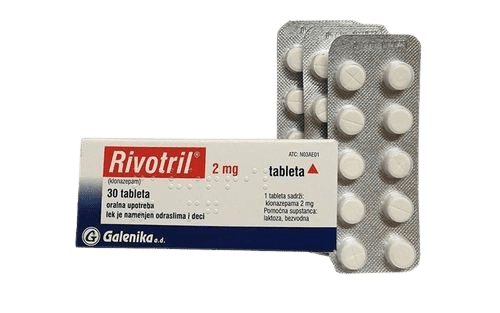Rivotril Clonazepam 2mg